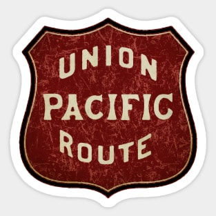 Union Pacific Route Sticker